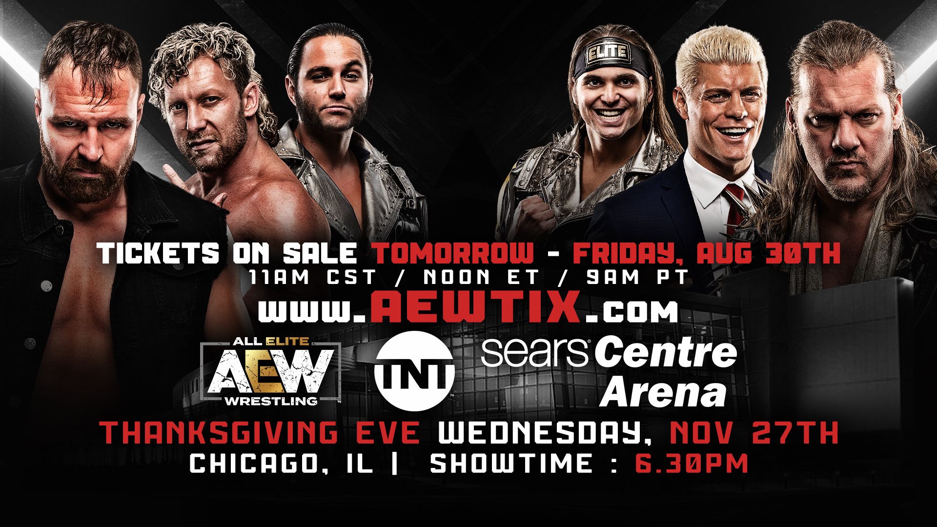 AEW Announces Return to Chicago for TNT Show TPWW