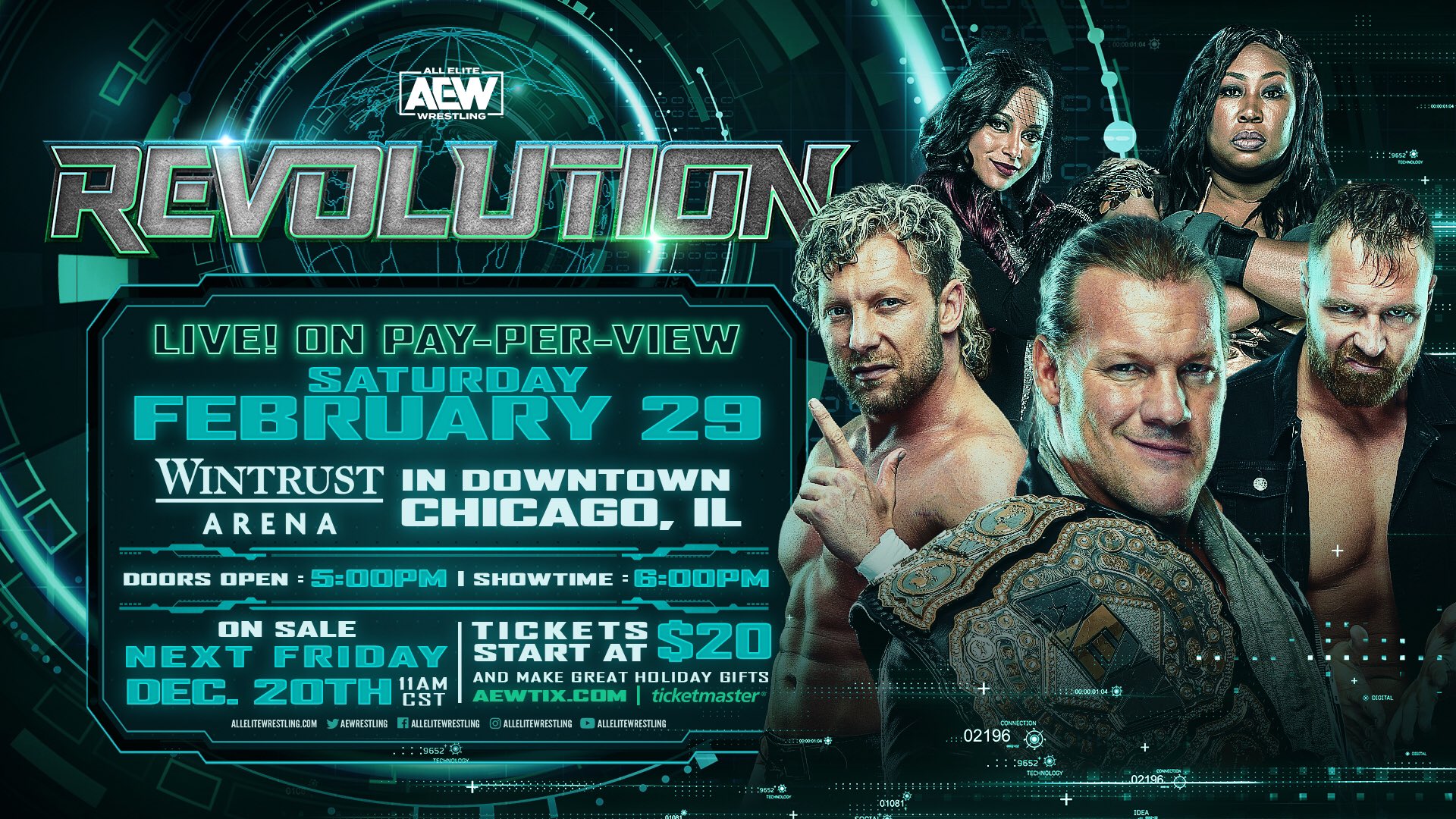 Updated AEW Revolution Card Two Matches Made Official TPWW