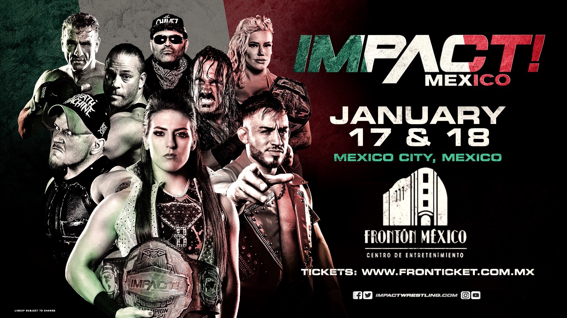 Impact Taping Results – Jan. 17 & 18, 2020 – Mexico City – TPWW