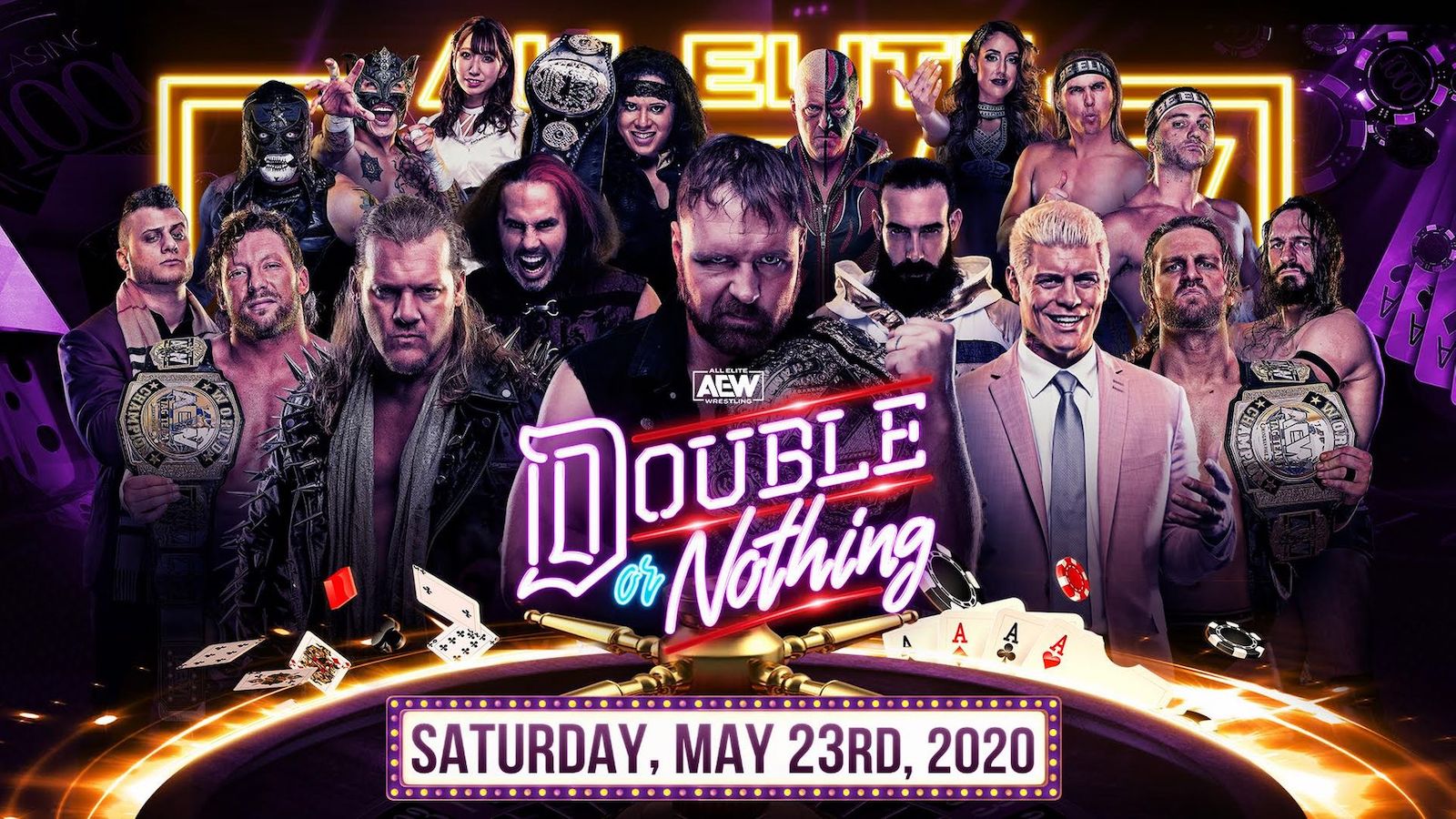 Updated AEW Double or Nothing Card Four Matches Announced TPWW