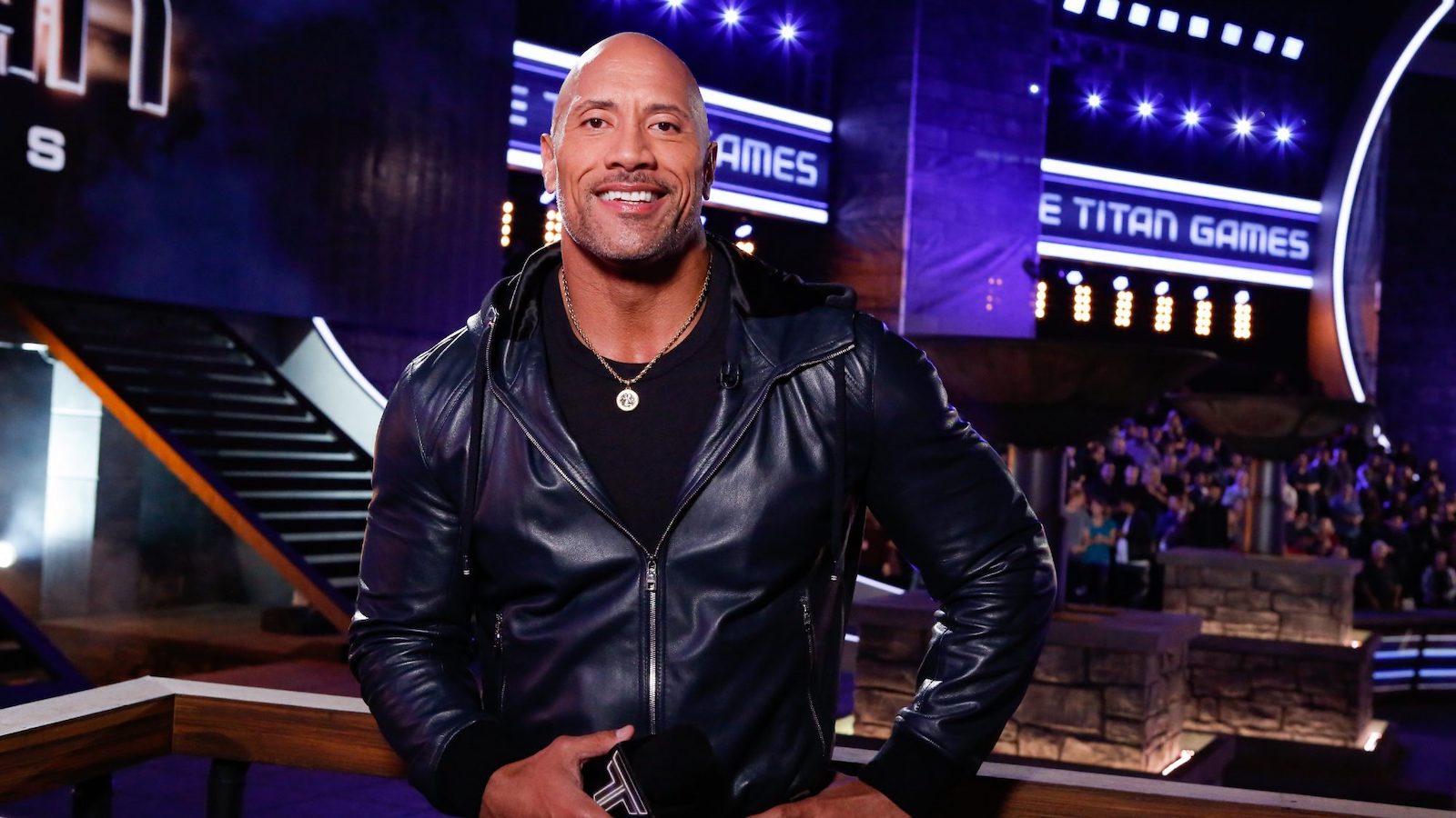 the rock aew wrestling