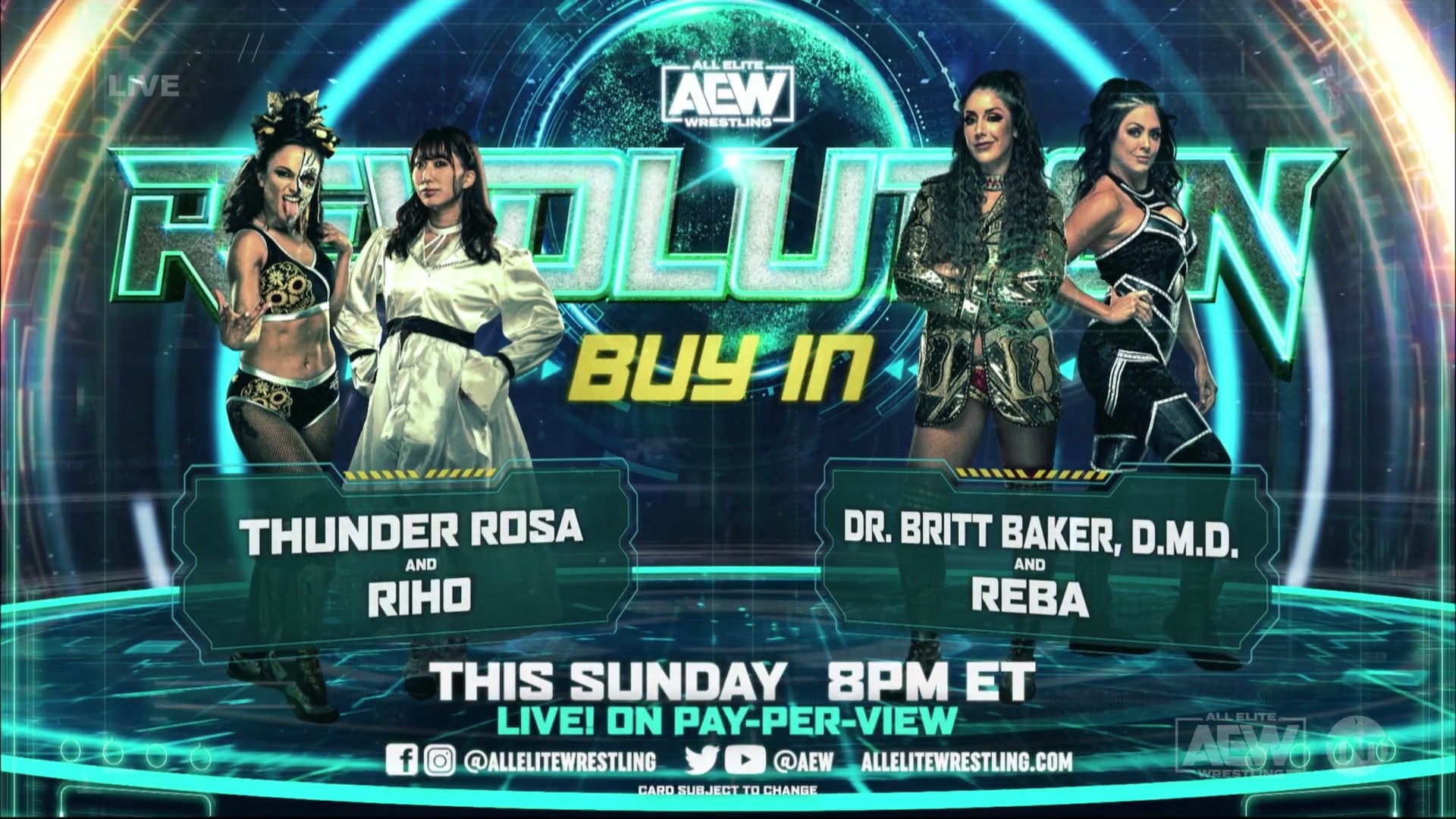 Final (?) AEW Revolution Card Two New Matches Set & More Changes TPWW