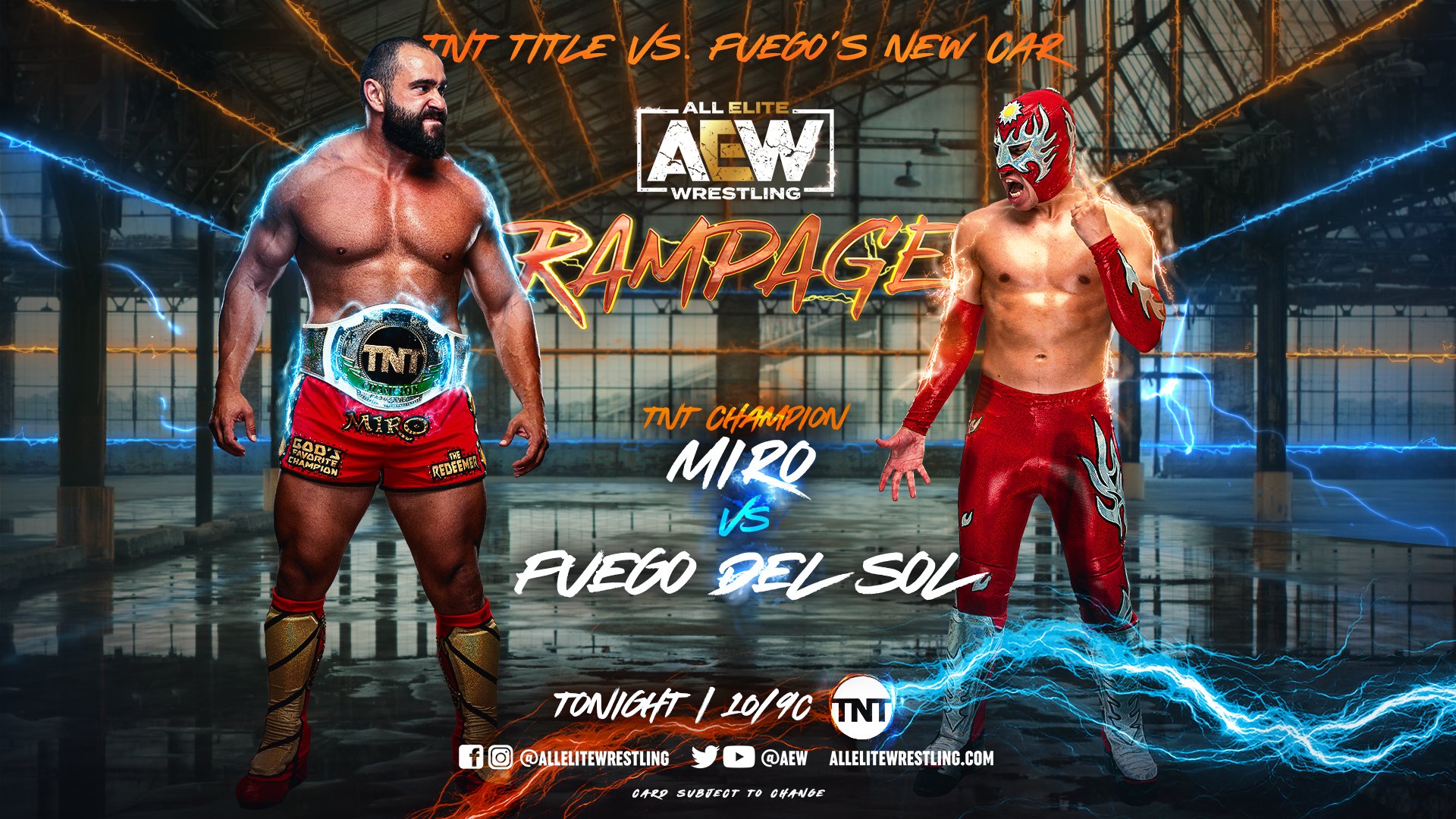 AEW Rampage Results – Sep. 17, 2021 – Miro vs. Fuego, Lucha Bros vs.  Butcher & Blade – TPWW