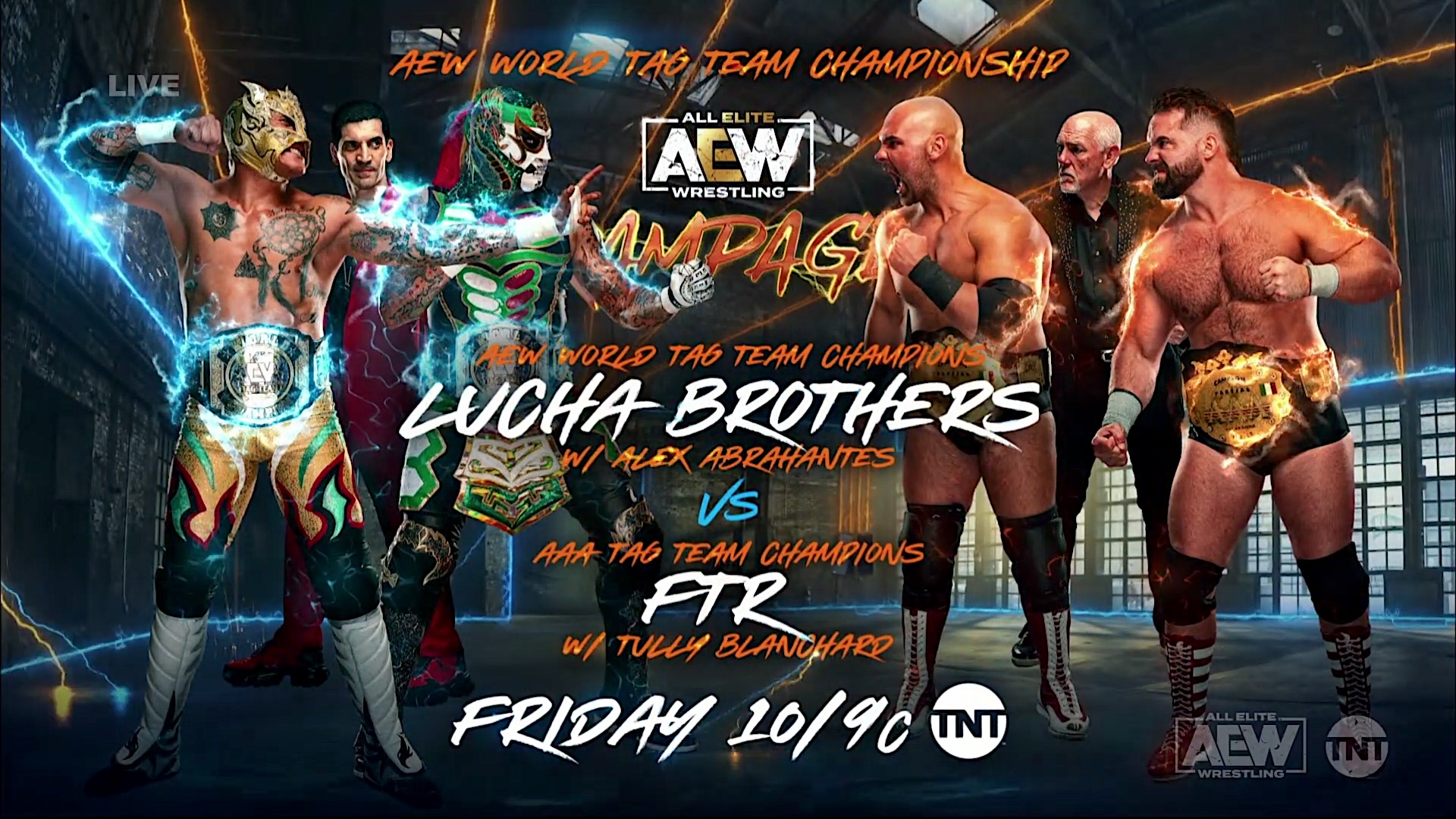 Vs brothers. AEW World tag Team titles. AEW X World Championship. Lucha brothers entrance. Tag Team Champions-lucha brothers(Pentagón Jr&r.Fénix)!.