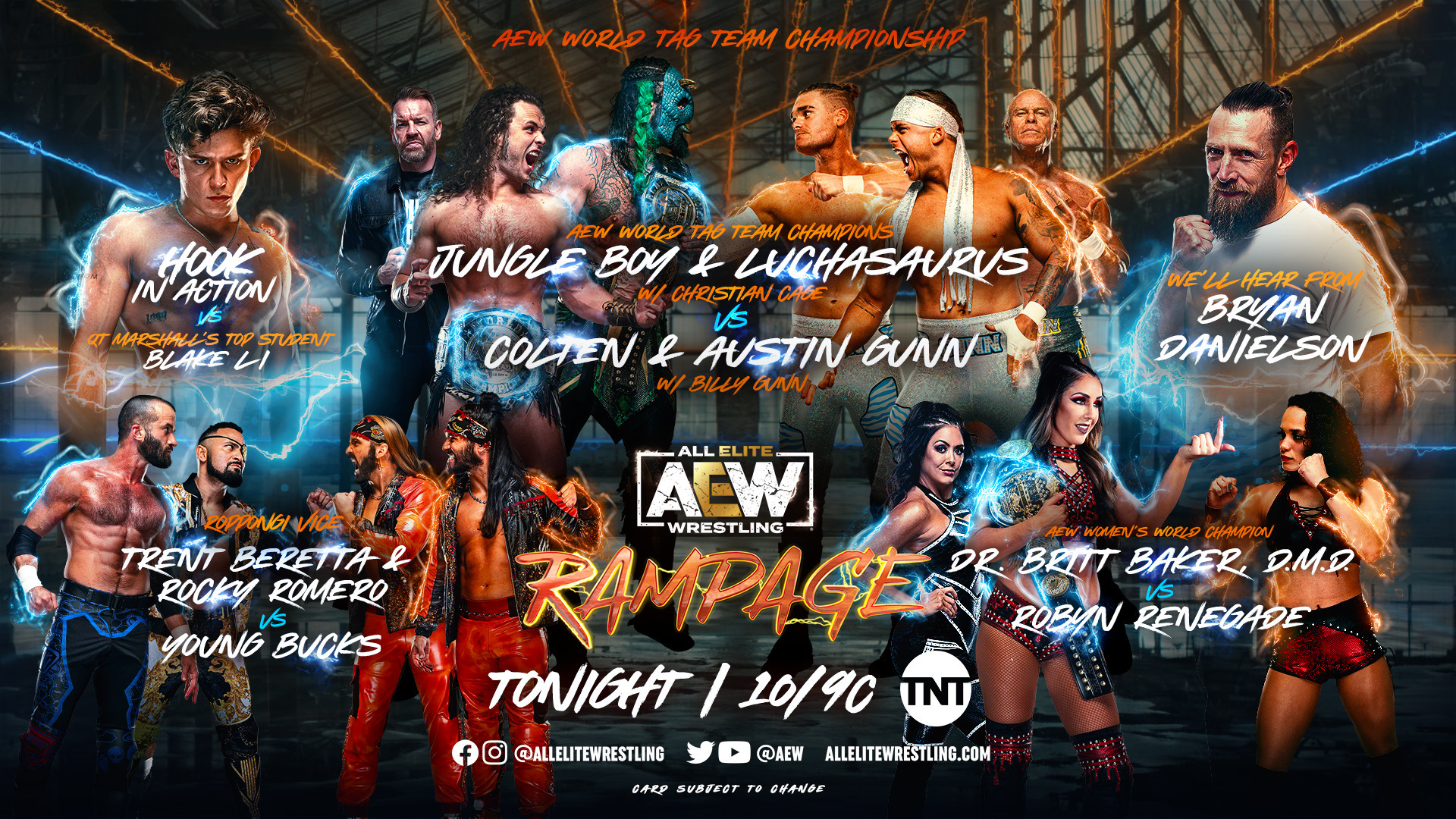 Inside Hook's AEW rise, Action Bronson team-up at Grand Slam