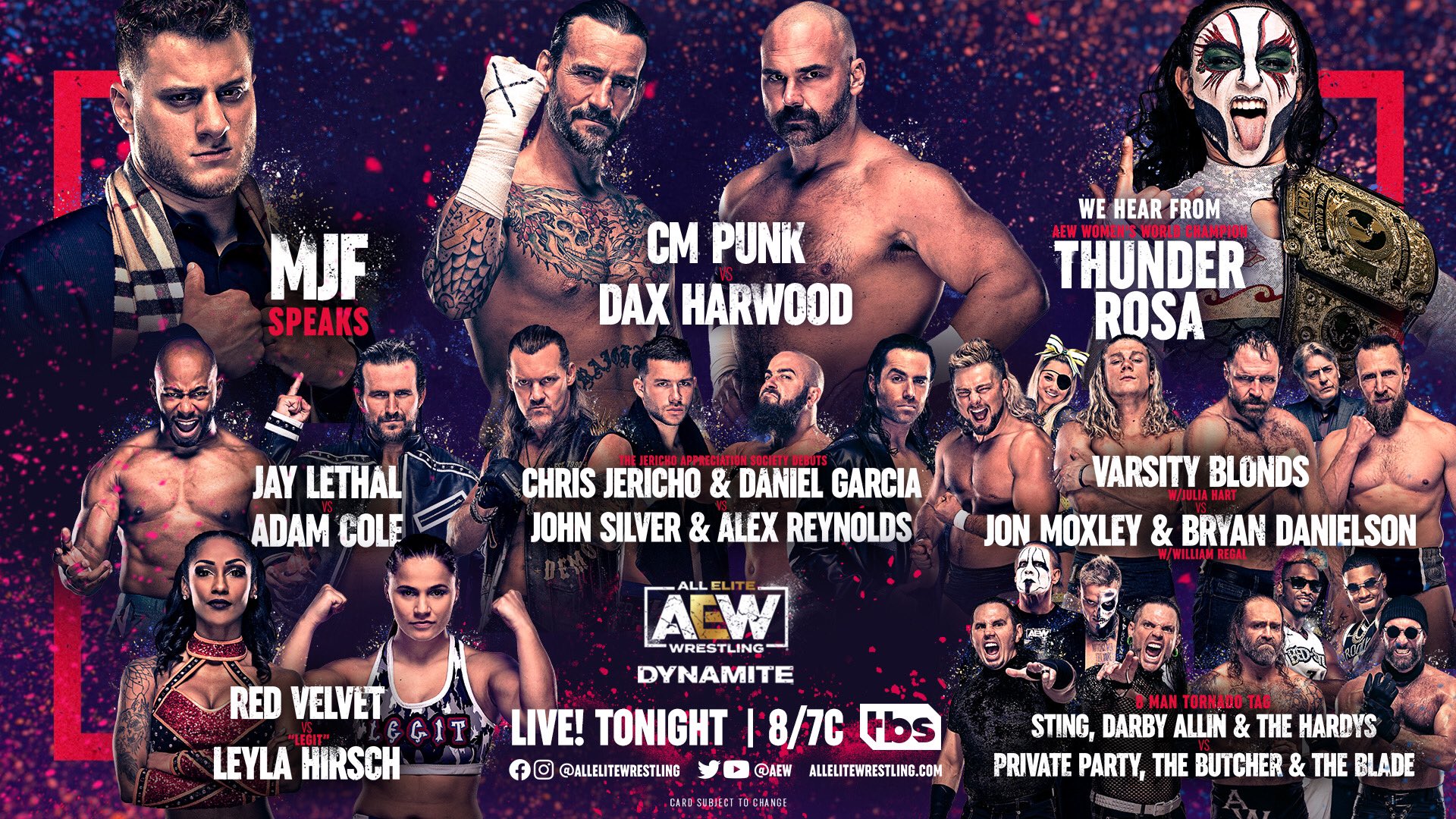 AEW Dynamite Results Mar. 23, 2022 Jericho & Garcia vs. Silver