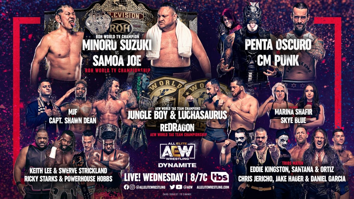 AEW Dynamite Results – Apr. 13, 2022 – Samoa Joe vs. Suzuki – TPWW