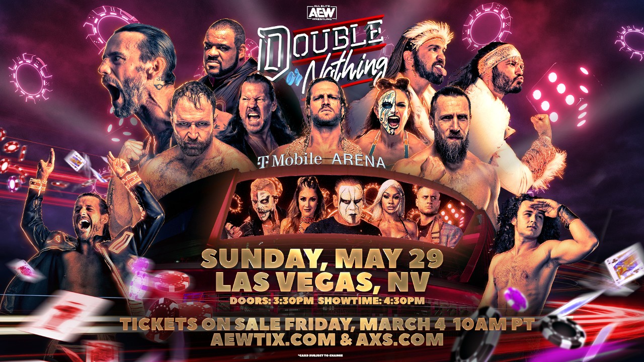 Two New Matches Added to AEW Double or Nothing Updated Card TPWW