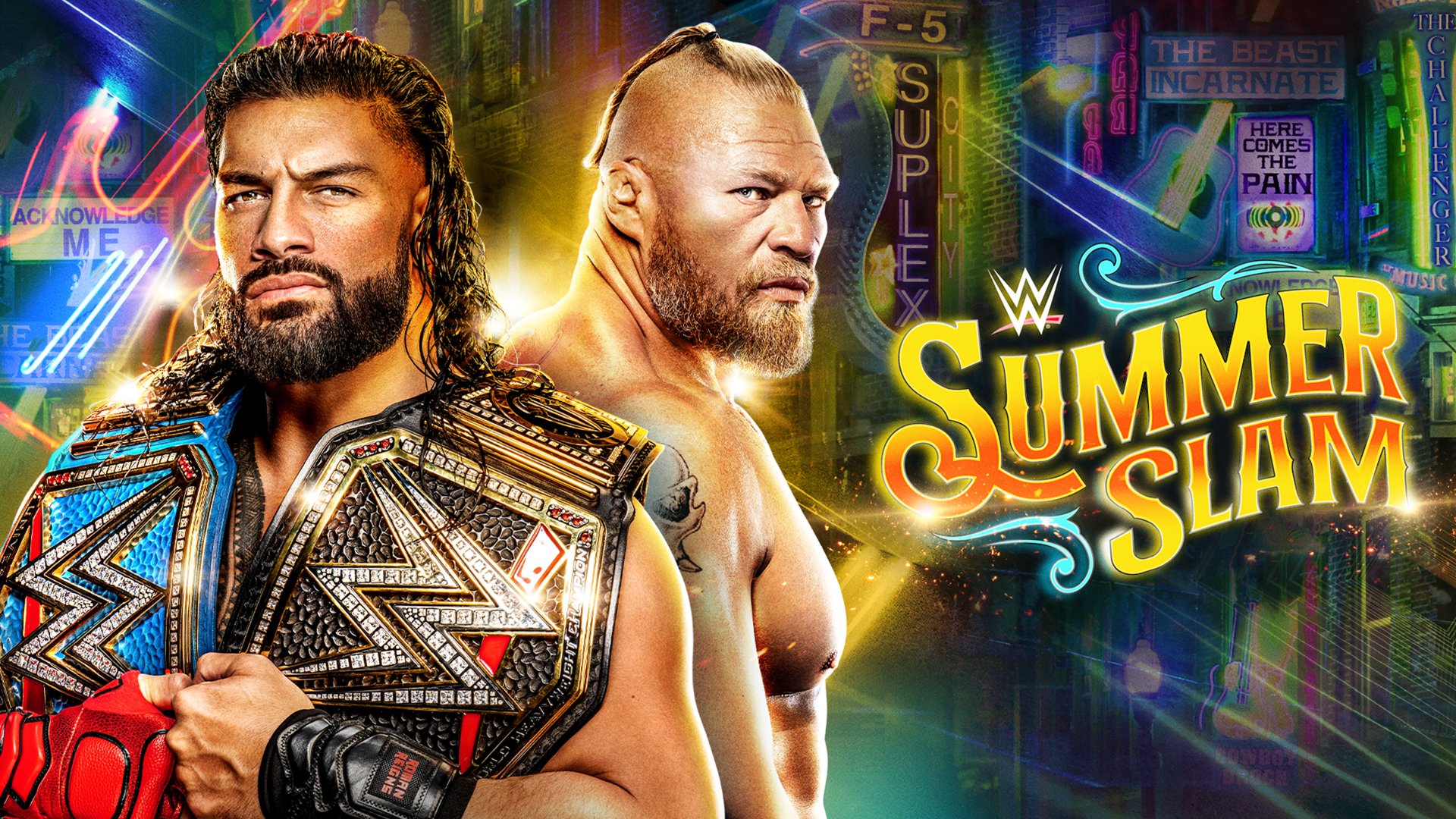 WWE SummerSlam Results July 31, 2022 Reigns vs. Lesnar TPWW