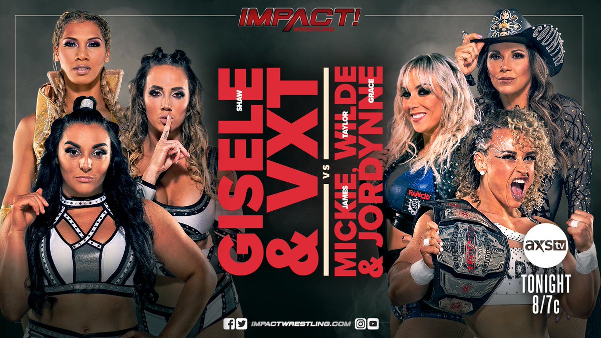 Impact Results – Oct. 27, 2022 – Gisele Shaw & VXT vs. Mickie