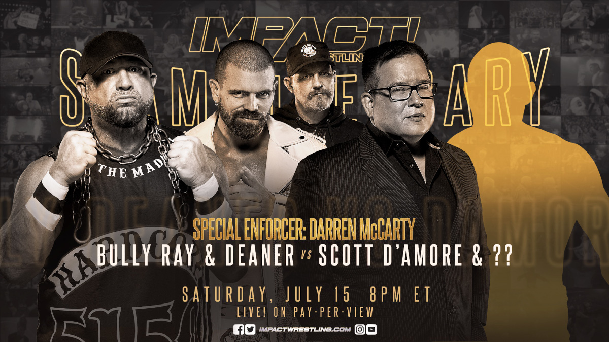 Various Deaner Replacing Steve Maclin for Impact Slammiversary 2023