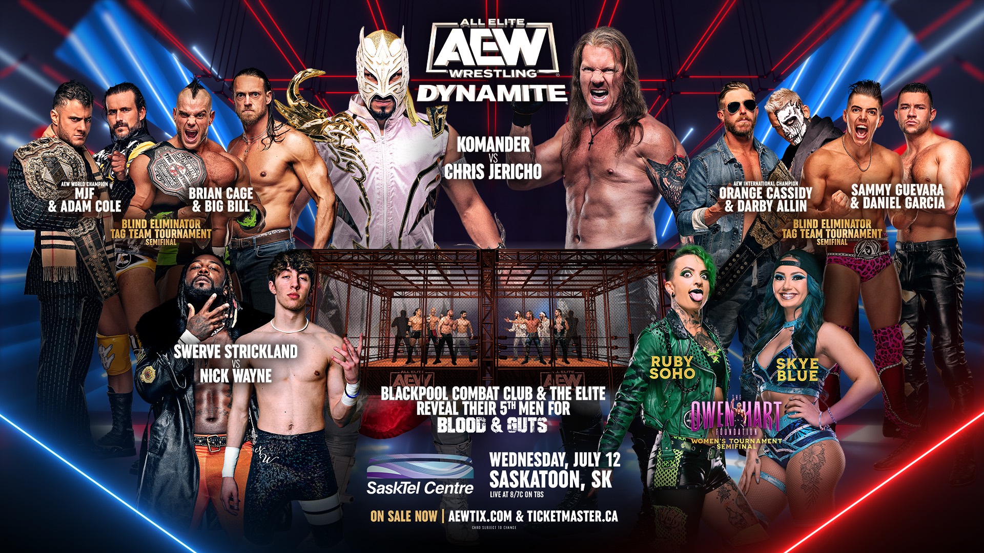 AEW Dynamite Results July 12, 2023 Swerve vs. Nick Wayne TPWW