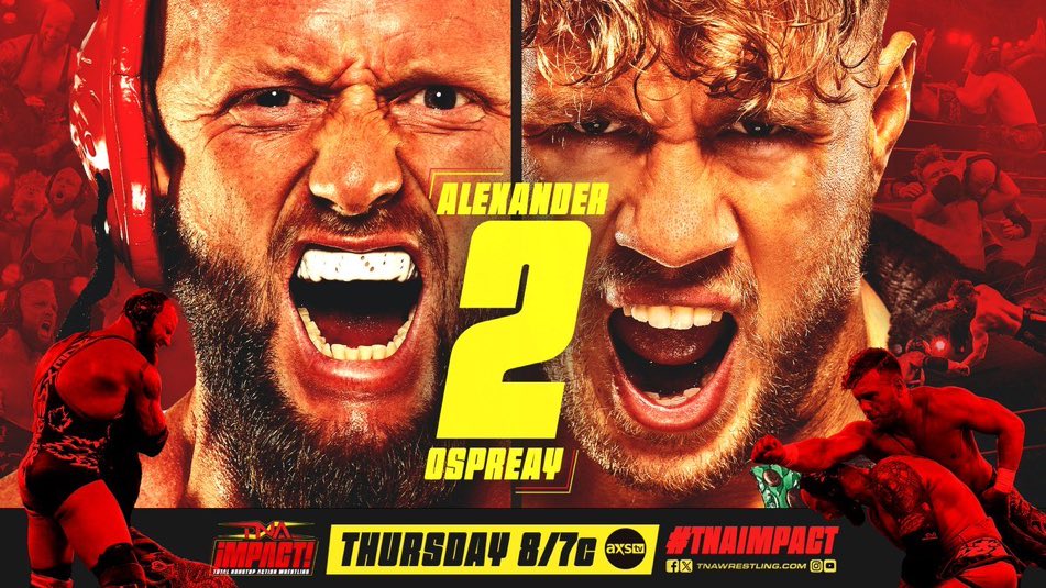 TNA Impact! Results Jan. 18, 2024 Josh Alexander vs. Will Ospreay