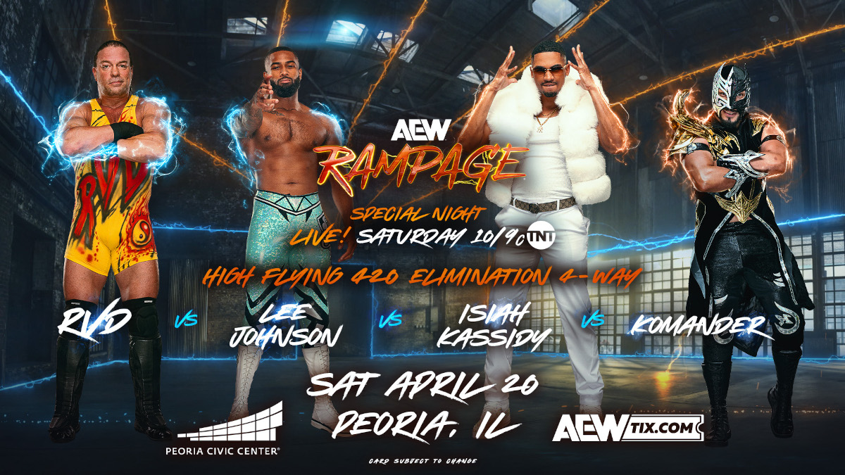 AEW Rampage Results – April 20, 2024 – RVD vs. Lee Johnson vs. Isiah ...