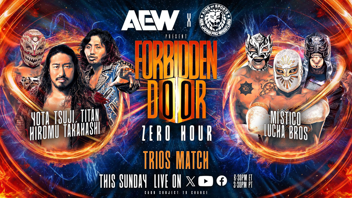 Two New Matches Announced for Zero Hour Preshow for AEW x NJPW