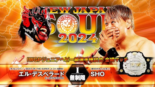 NJPW New Japan Soul 2024 Results - June 16, 2024 - El Desperado vs. SHO