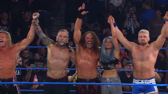 Weekend Roundup: Damian Priest Ankle Injury Reportedly Not Serious, Tripe H on Working with CM Punk, Mercedes Mone, Update on WWE Fed Fake 6/1 AEW Collision Ratings, The Hardys Not Under TNA Deals, NJPW, Indies