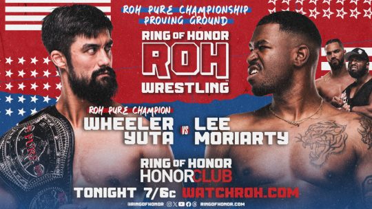 ROH TV Results – July 4, 2024 - Wheeler Yuta vs. Lee Moriarty