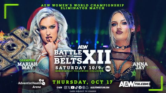 AEW Battle of the Belts XII Results - Oct. 19, 2024 - Mariah May vs. Anna Jay