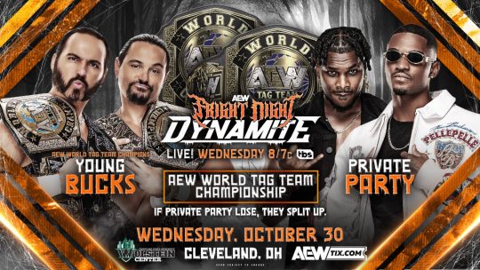 AEW Fright Night Dynamite Results - Oct. 30, 2024 - Young Bucks vs. Private Party