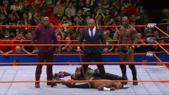 Bobby Lashley Makes Official AEW Debut at Wednesday's AEW Fright Night Dynamite Show