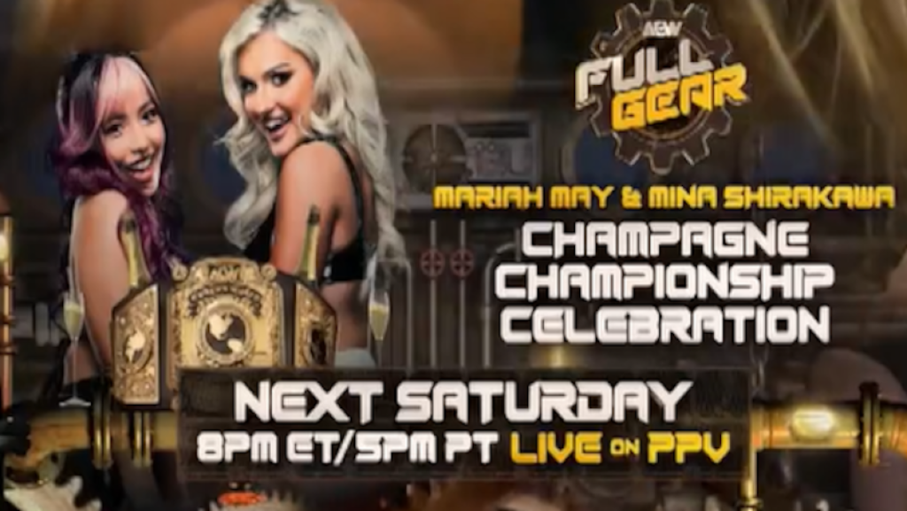 AEW Collision Notes The Acclaimed Advance to AEW Tag Titles 4Way Match & Mariah May “Champagne